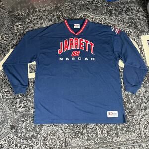Chase Authentics NASCAR DALE JARRETT #88 Ford Quality Blue Shirt Men’s Sz 2XL